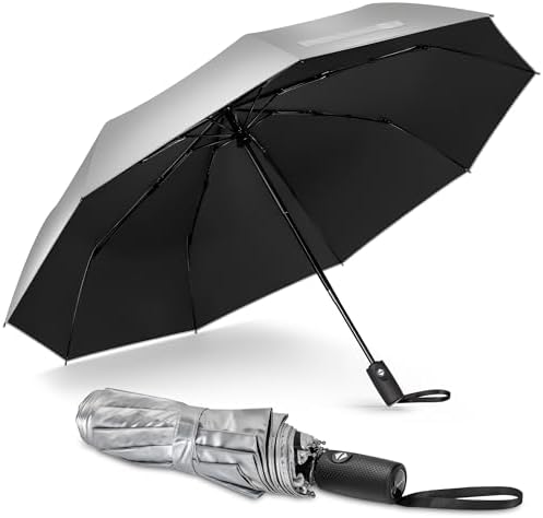 Amazon.com: LIDOMPO UPF 50+ Travel Compact UV Umbrellas For Sun